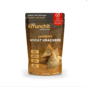 Jaggery Wheat Crackers